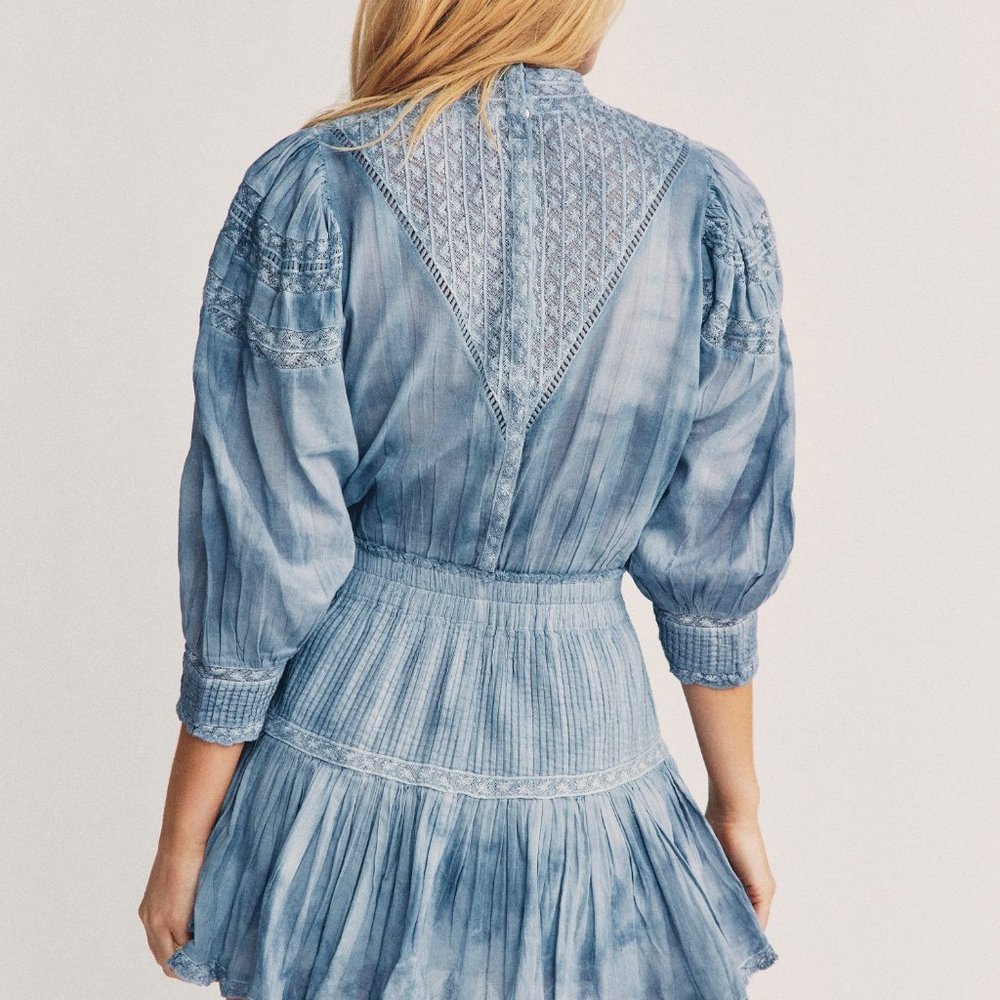 Loveshackfancy Viola ruffle mini dress XS - Picture 5 of 15